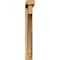 Ekena Millwork Imperial Block Rough Sawn Bracket w/ Offset Brace, Western Red Cedar, 4"W x 22"D x 30"H BKT0402X22X30IMP05RWR - alternate 3